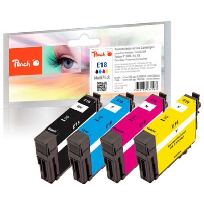 Peach  Spar Pack Tintenpatronen kompatibel zu Epson Expression Home XP-420 Series