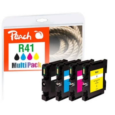 Peach  Spar Pack Tintenpatronen kompatibel zu Ricoh Aficio SG 3110 SFNw