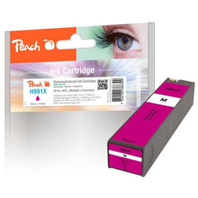 Peach  Tintenpatrone magenta extra HC kompatibel zu HP PageWide Managed P 77750 zs