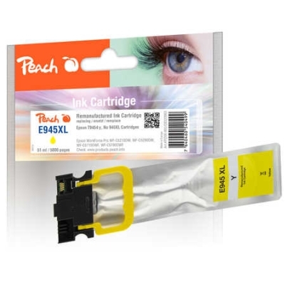Peach  Tintenpatrone HY gelb kompatibel zu Epson WorkForce Pro WFC 5290 RDTW BAM