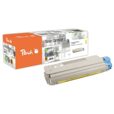 Peach  Tonermodul gelb kompatibel zu OKI C 5600 DN