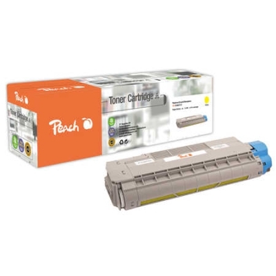 Peach  Tonermodul gelb kompatibel zu OKI MC 560 Plus