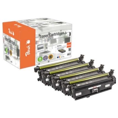 Peach  Spar Pack Tonermodule kompatibel zu HP Color LaserJet Enterprise CP 4000 Series