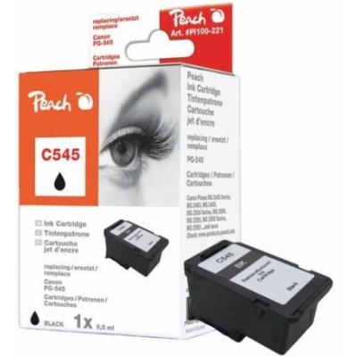 Peach  Druckkopf schwarz kompatibel zu Canon Pixma TR 4500 Series
