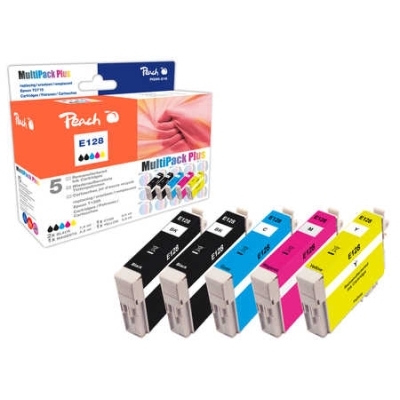 Peach  Spar Pack Plus Tintenpatronen kompatibel zu Epson Stylus SX 230
