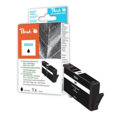 Peach  Tintenpatrone schwarz kompatibel zu HP OfficeJet 6825