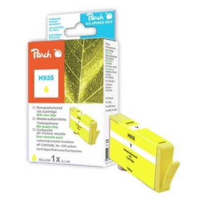Peach  Tintenpatrone gelb kompatibel zu HP OfficeJet 6825