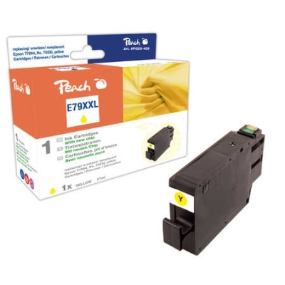 Peach  Tintenpatrone XXL gelb kompatibel zu Epson WorkForce Pro WF-5620 DWF