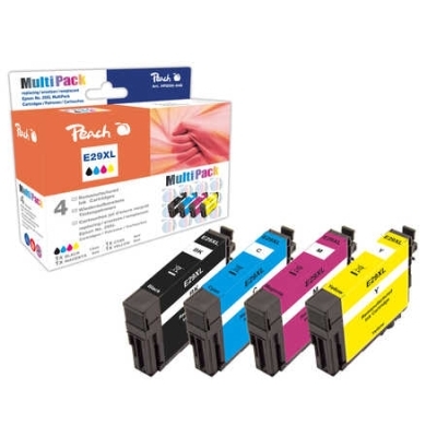 Peach  Spar Pack Tintenpatronen kompatibel zu Epson Expression Home XP-345