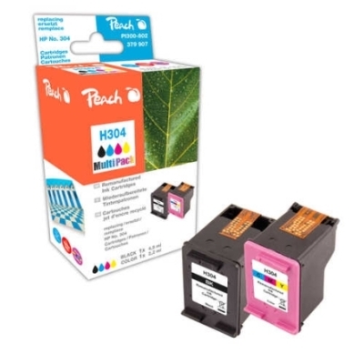 Peach  Spar Pack Druckköpfe kompatibel zu No. 304XL