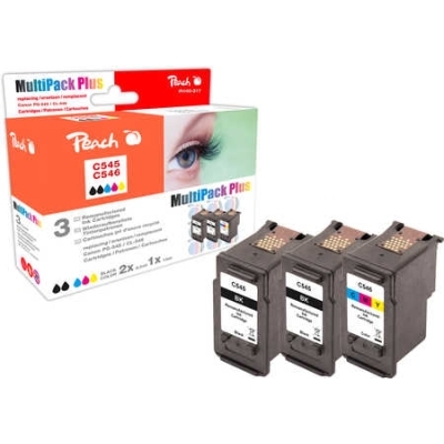 Peach  Spar Pack Tintenpatronen kompatibel zu HP Color LaserJet CP 1214