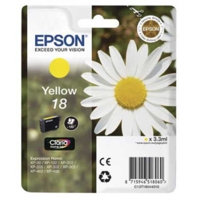 Original  Tintenpatrone gelb Epson Expression Home XP-310 Series