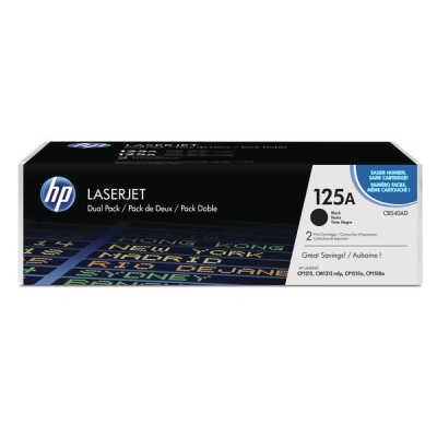 Original 2  Tonerpatronen schwarz HP Color LaserJet CP 1200 Series
