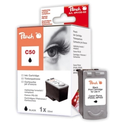 Peach  Druckkopf schwarz kompatibel zu Canon Fax JX 510 P