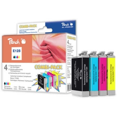Peach  Spar Pack Tintenpatronen kompatibel zu Epson Stylus SX 438 W