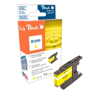 Peach  Tintenpatrone gelb kompatibel zu Brother MFCJ 6910 DW